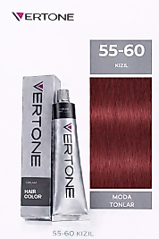 VERTONE SAÇ BOYASI 60 ML. (55-60 KIZIL)
