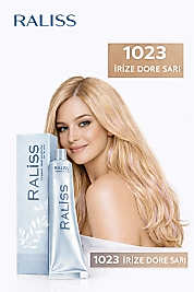 RALİSS SAÇ BOYASI 60 ML. (1023 İRİZE DORE SARI)