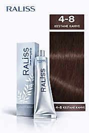 RALİSS SAÇ BOYASI 60 ML. (4-8 KESTANE KAHVE)