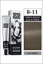 ASSE SAÇ BOYASI 60 ML. (8-11 AÇIK YOĞUN KÜLLÜ KUMRAL)