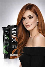 BEWON SAÇ BOYASI 100 ML (6-4 KOYU KUMRAL BAKIR)