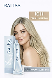 RALİSS SAÇ BOYASI 60 ML. (1011 YOĞUN SARI)