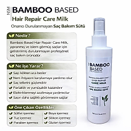 BAMBOO BASED GREEN LINE KERATİN SÜTÜ 250 ML.