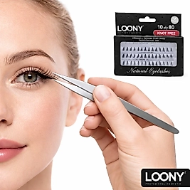 LOONY KÖKSÜZ TAKMA KİRPİK 80 POİNT (MEDİUM)