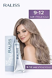 RALİSS SAÇ BOYASI 60 ML. (9-12 SARI VİYOLE KÜLLÜ)