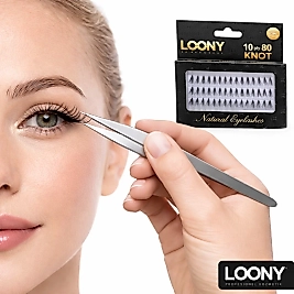 LOONY KÖKLÜ TAKMA KİRPİK 80 POİNT (LONG)