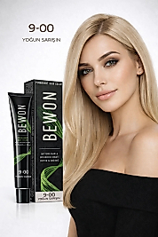 BEWON SAÇ BOYASI 100 ML (9-00 YOĞUN SARIŞIN)