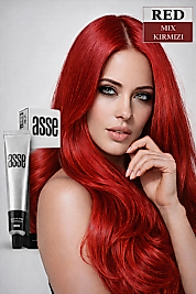 ASSE SAÇ BOYASI 60 ML. (MİX - KIRMIZI)
