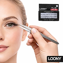 LOONY KÖKSÜZ TAKMA KİRPİK 80 POİNT (SHORT)