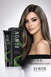 BEWON SAÇ BOYASI 100 ML (5-11 AÇIK KAHVE YOĞUN KÜLLÜ)