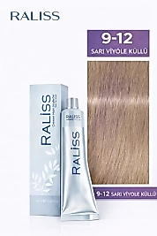 RALİSS SAÇ BOYASI 60 ML. (9-12 SARI VİYOLE KÜLLÜ)