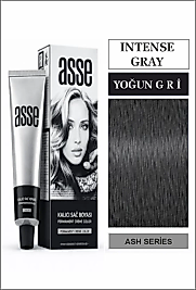 ASSE SAÇ BOYASI 60 ML. (INTENSE GREY - GRİ)