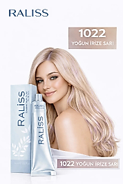 RALİSS SAÇ BOYASI 60 ML. (1022 YOĞUN İRİZE SARI)