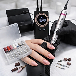 TRİNA PROFESYONEL TIRNAK TÖRPÜ (FREZE) MAKİNESİ (TRNNAILDRILL08)