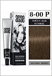 ASSE SAÇ BOYASI 60 ML. (8-00P YOĞUN AÇIK KUMRAL)