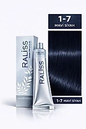 RALİSS SAÇ BOYASI 60 ML. (1-7 MAVİ SİYAH)
