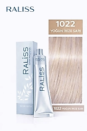 RALİSS SAÇ BOYASI 60 ML. (1022 YOĞUN İRİZE SARI)