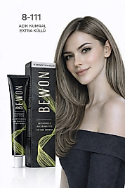 BEWON SAÇ BOYASI 100 ML (8-111 AÇIK KUMRAL EXTRA KÜLLÜ)