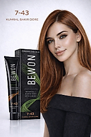 BEWON SAÇ BOYASI 100 ML (7-43 KUMRAL BAKIR DORE)