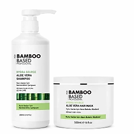 BAMBOO BASED ALOE VERA NEM & BOTOX 2'li SAÇ BAKIM SETİ