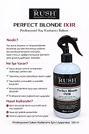 THE RUSH PERFECT BLONDE IXIR 500 ML.