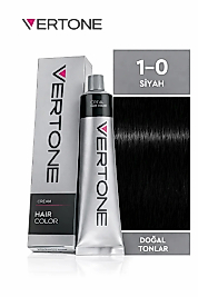 VERTONE SAÇ BOYASI 60 ML. (SİYAH)