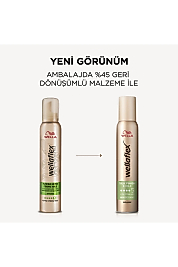 WELLAFLEX SAÇ KÖPÜĞÜ SILK FINIS 200 ML.