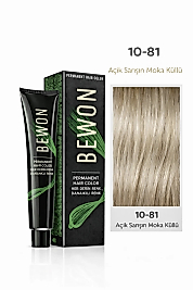 BEWON SAÇ BOYASI 100 ML (10-81 AÇIK SARIŞIN MOKKA KÜLLÜ)