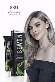 BEWON SAÇ BOYASI 100 ML (8-21 AÇIK KUMRAL İRİZE KÜLLÜ)