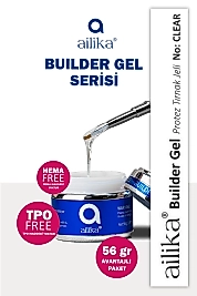 AİLİKA BUILDER GEL CLEAR (TRANSPARAN)