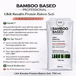 BAMBOO BASED ACİL KURTARMA LİKİT KERATİN 3x250 ML.
