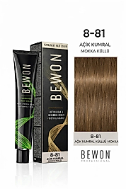 BEWON SAÇ BOYASI 100 ML (8-81 AÇIK KUMRAL MOKKA KÜLLÜ)