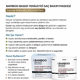 BAMBOO BASED CAVIAR ANTI AGING MASKE 350 ML.