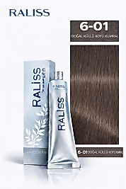 RALİSS SAÇ BOYASI 60 ML. (6-01 DOĞAL KÜLLÜ KOYU KUMRAL)