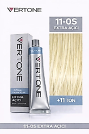 VERTONE SAÇ BOYASI 60 ML. (11-0S EXTRA AÇICI)