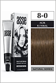 ASSE SAÇ BOYASI 60 ML. (8-0 AÇIK KUMRAL)