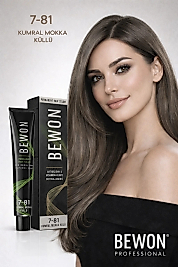 BEWON SAÇ BOYASI 100 ML (7-81 KUMRAL MOKKA KÜLLÜ)