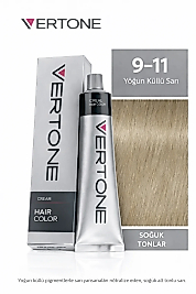 VERTONE SAÇ BOYASI 60 ML. (9-11 YOĞUN KÜLLÜ SARI)