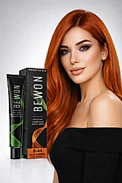 BEWON SAÇ BOYASI 100 ML (8-44 AÇIK KUMRAL YOĞUN BAKIR)