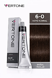 VERTONE SAÇ BOYASI 60 ML. (6-0 KOYU KUMRAL)