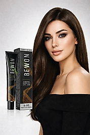BEWON SAÇ BOYASI 100 ML (6-00 YOĞUN KOYU KUMRAL)