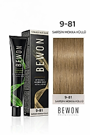 BEWON SAÇ BOYASI 100 ML (9-81 SARIŞIN MOKKA KÜLLÜ)