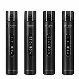 MORFOSE SAÇ SPREYİ 400 ML. EXTRA SERT (SİYAH) 4'lü EKO PAKET