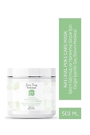 BEAUTY THERAPY NATURAL PURE CARE (VEGAN İÇERİKLİ) SAÇ BAKIM MASKESİ 500 ML.
