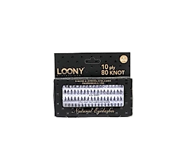 LOONY KÖKLÜ TAKMA KİRPİK 80 POİNT (SHORT)