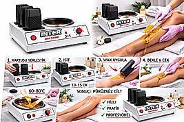 İNTER KOMBİNE AĞDA MAKİNESİ 3+1