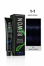 BEWON SAÇ BOYASI 100 ML (1-1 MAVİ SİYAH)