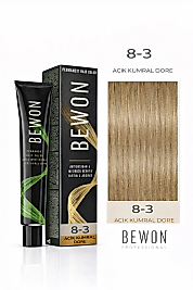 BEWON SAÇ BOYASI 100 ML (8-3 AÇIK KUMRAL DORE)