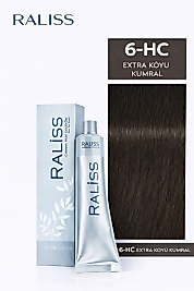 RALİSS SAÇ BOYASI 60 ML. (6-HC EXTRA KOYU KUMRAL)