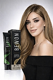 BEWON SAÇ BOYASI 100 ML (8-71 AÇIK KUMRAL KÜLLÜ KAHVE)